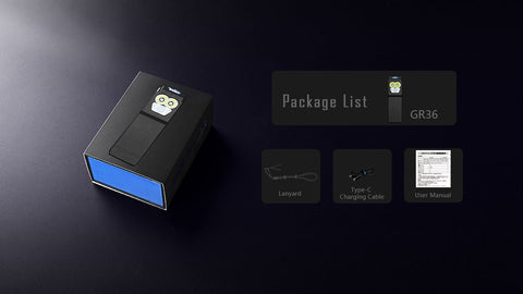 IMALENT GR36 neue Peak - Clip - Taschenlampe, EDC - Ausrüstung