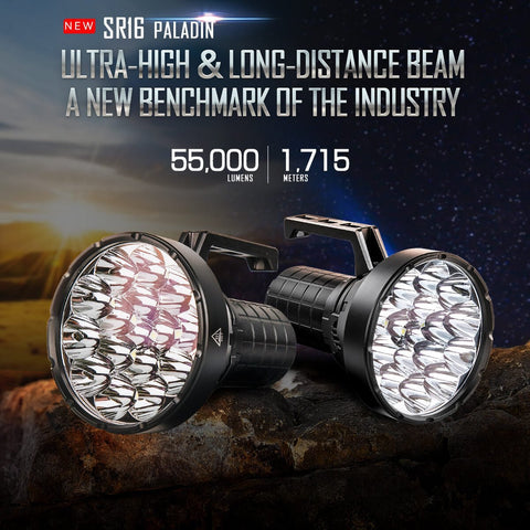 IMALENT SR16 55000 Lumen Taschenlampe